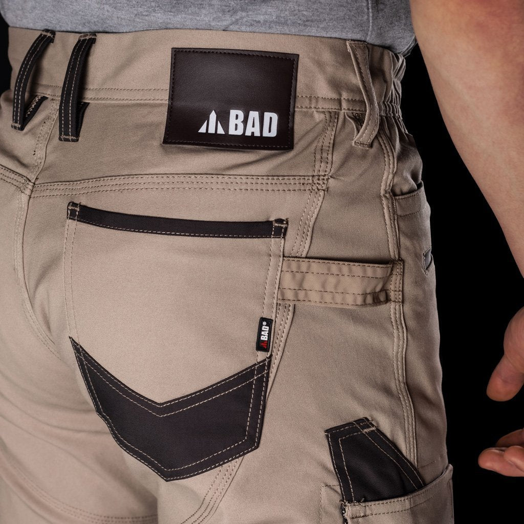 BAD ATTITUDE™ SLIM FIT CUFFED WORK PANTS - Image 4