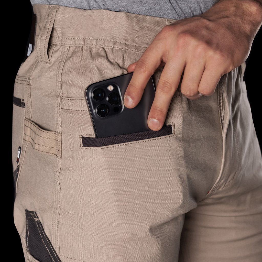 BAD ATTITUDE™ SLIM FIT CUFFED WORK PANTS - Image 7