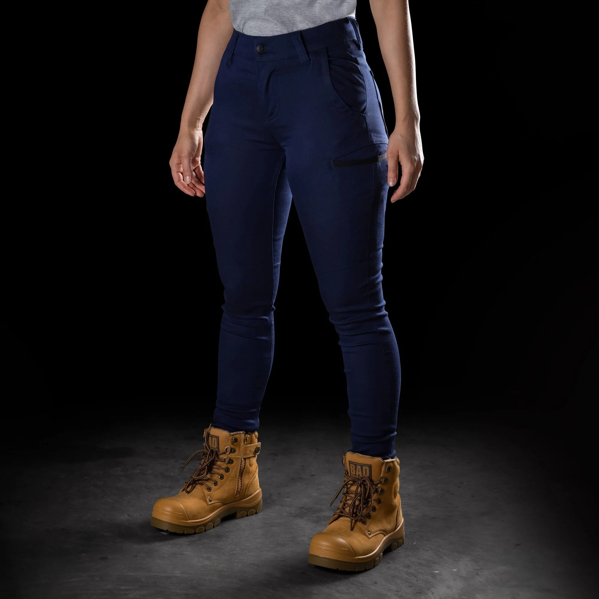 BAD WOMENS FLEX™ HYPERMOVE WORK JEGGINGS - Image 2