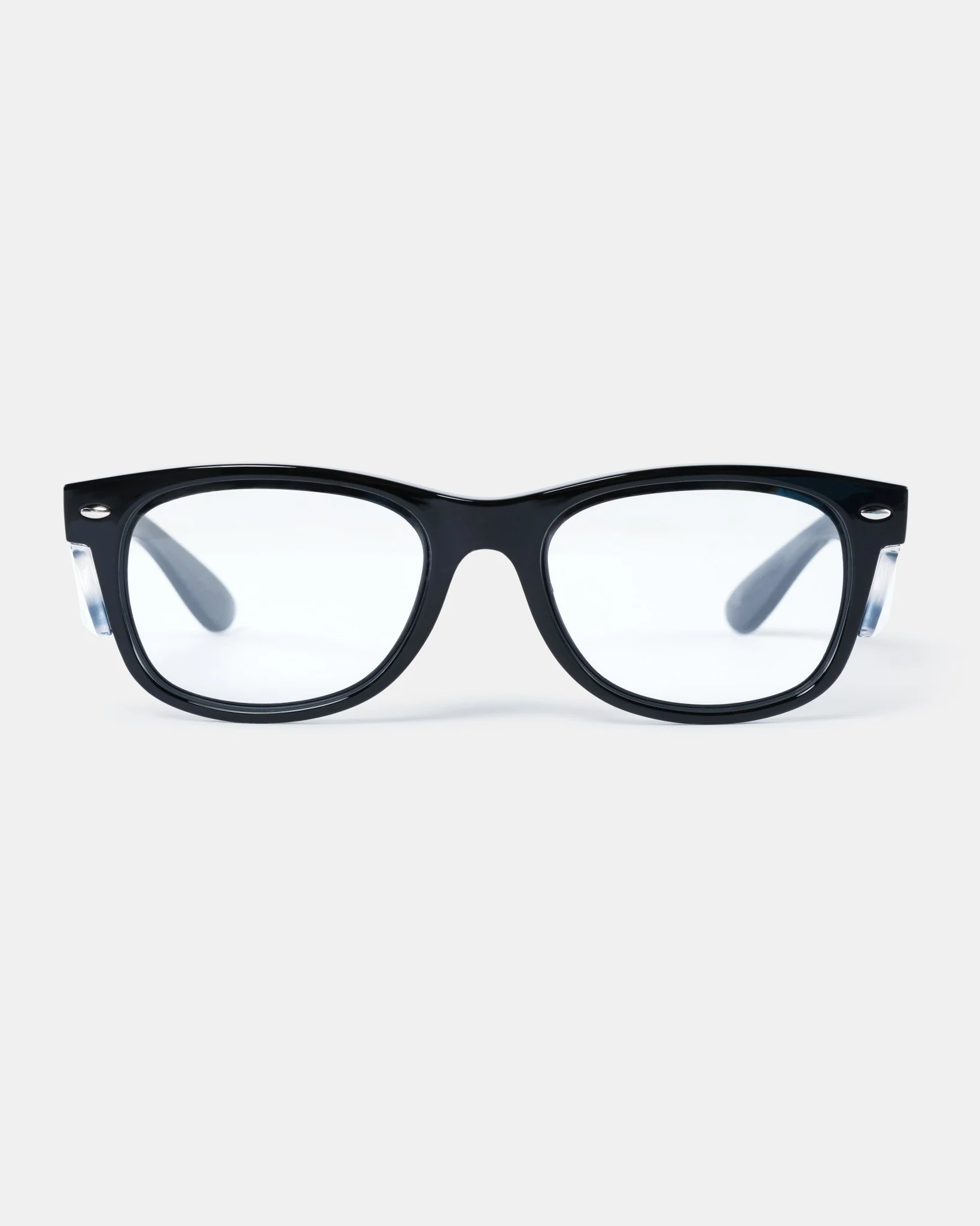 BAD LUCID⢠SAFETY GLASSES (BLACK/CLEAR) - Image 2