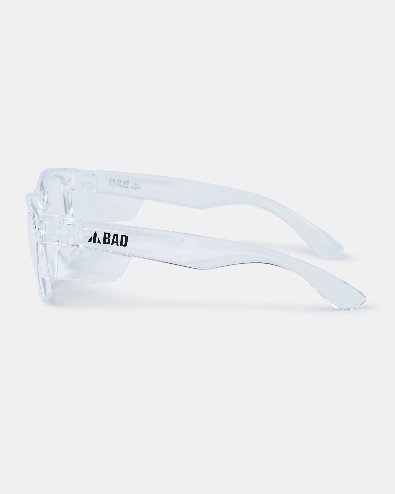 BAD LUCID⢠SAFETY GLASSES (CLEAR/CLEAR) - Image 3