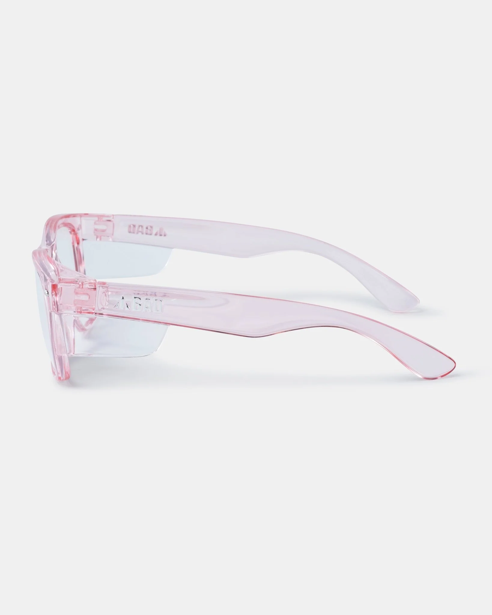 BAD LUCID⢠SAFETY GLASSES (PINK/CLEAR) - Image 3