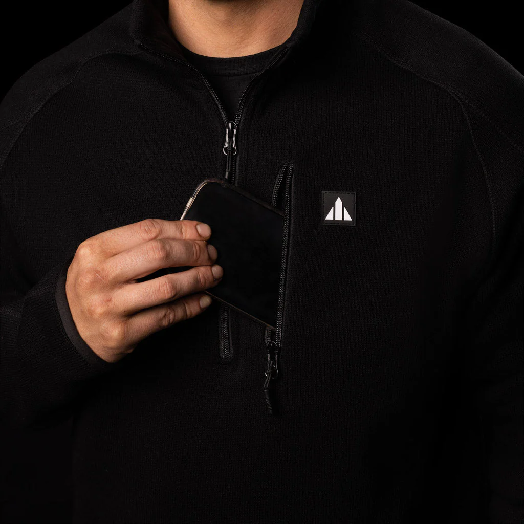 BAD PERFECTâ„¢ 1/4 ZIP SWEATER - Image 5