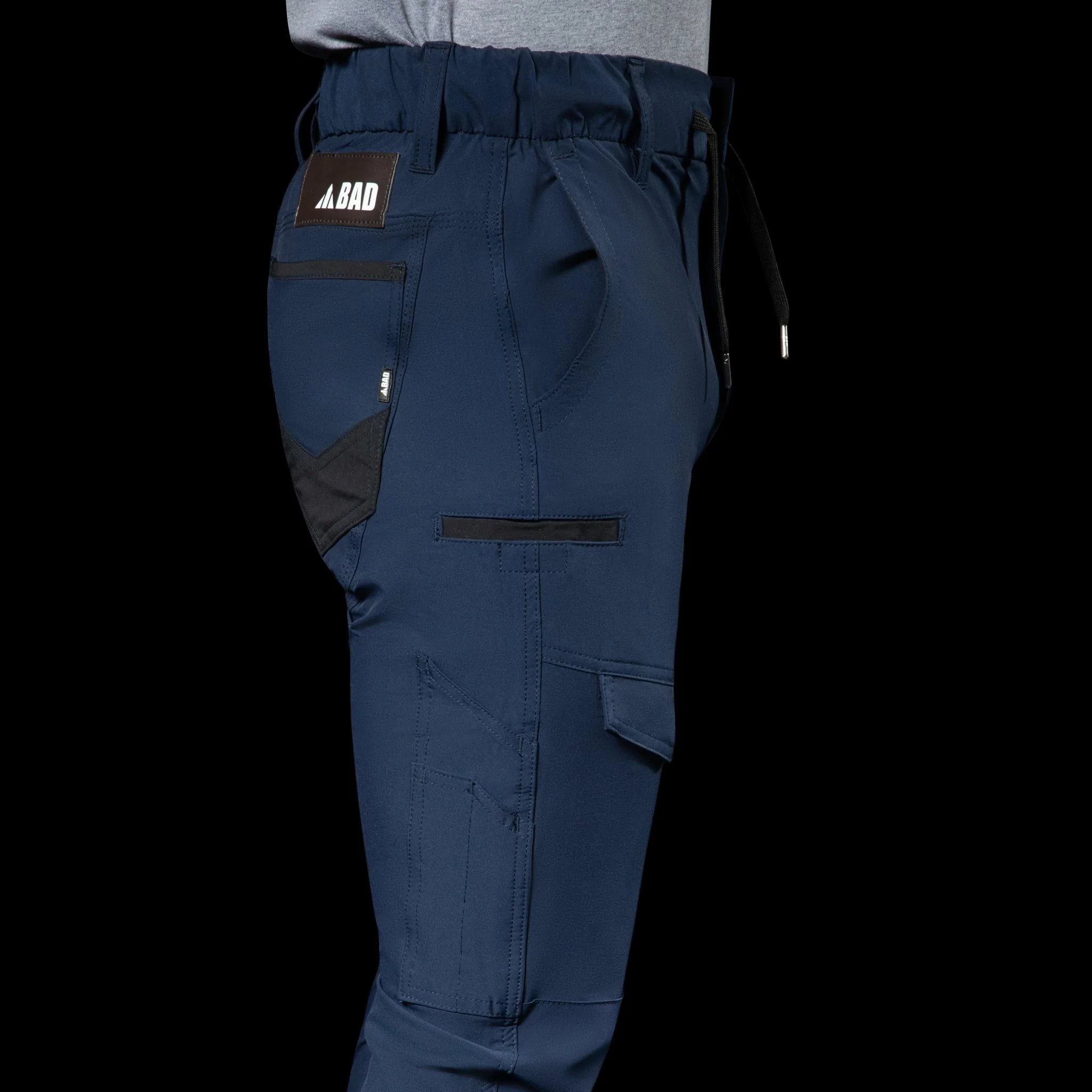 BAD SAVIOUR 2.0â„¢ WATERPROOF ELASTIC WAIST CUFFED WORK PANTS - Image 12