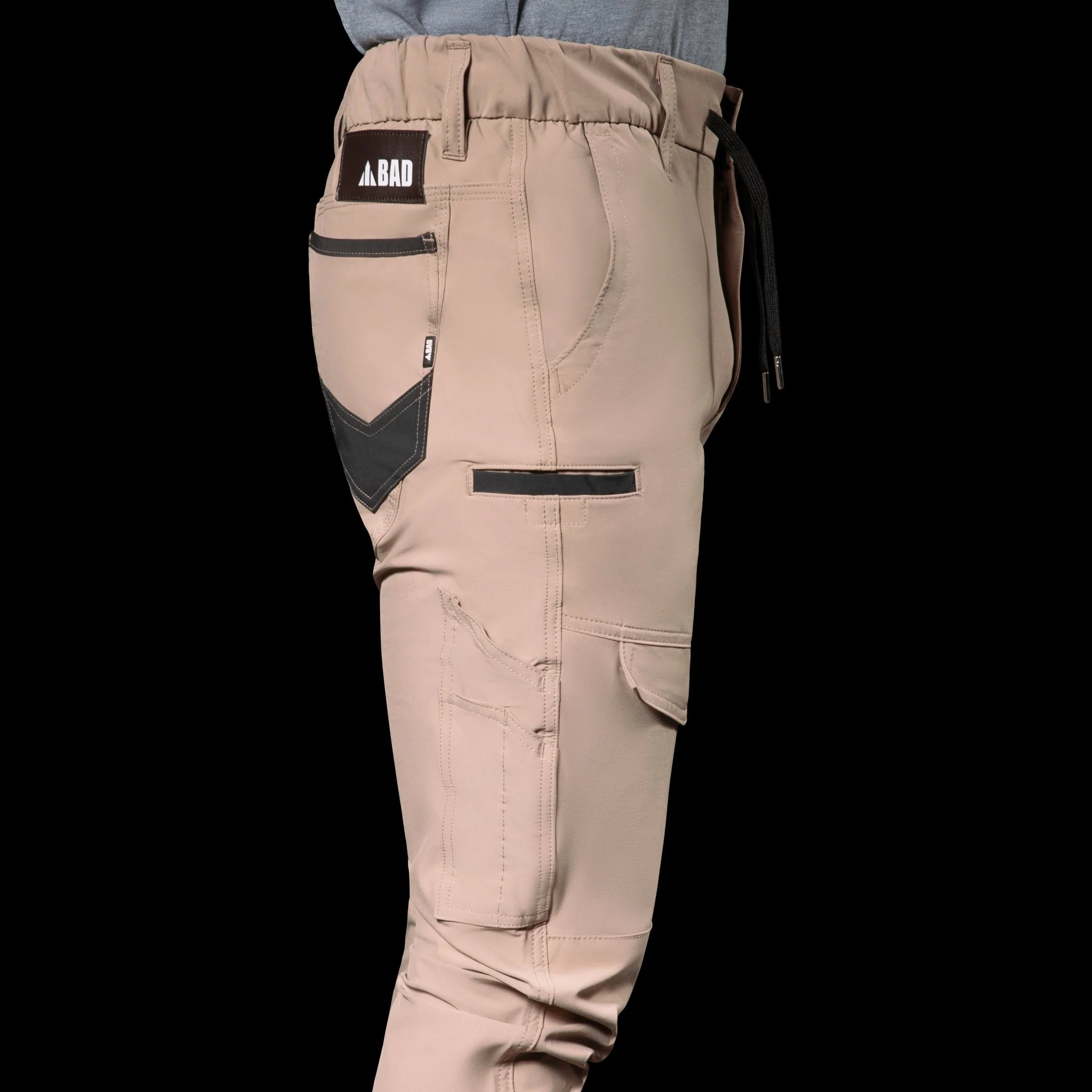 BAD SAVIOUR 2.0â„¢ WATERPROOF ELASTIC WAIST CUFFED WORK PANTS - Image 5