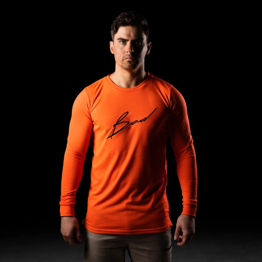 BAD SCRIPTâ„¢ HI-VIS L/S T-SHIRT - Image 2