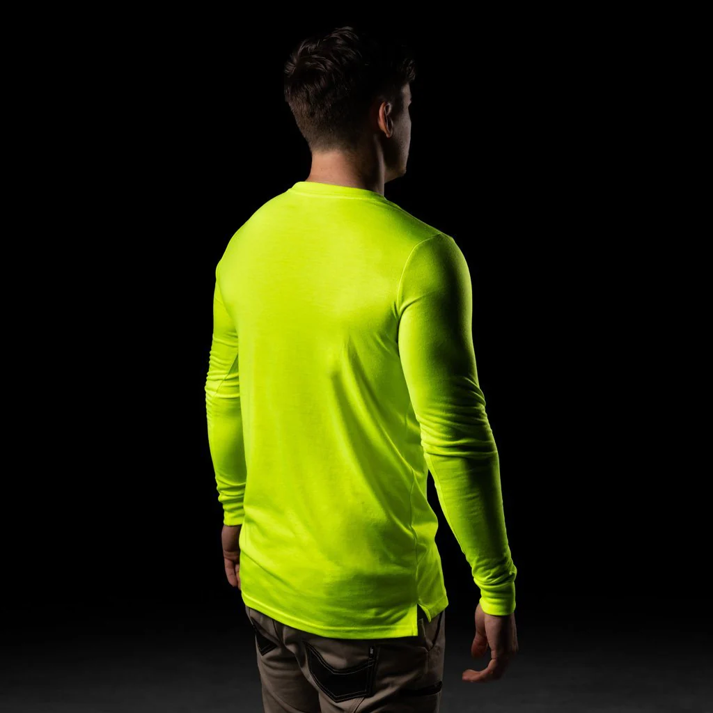 BAD SCRIPTâ„¢ HI-VIS L/S T-SHIRT - Image 7