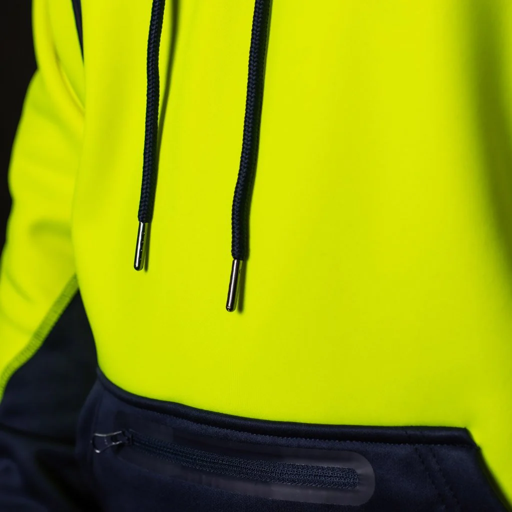 BAD WATERPROOF RAIN-DEFEND™ HI-VIS FLEECE HOODIE - Image 10