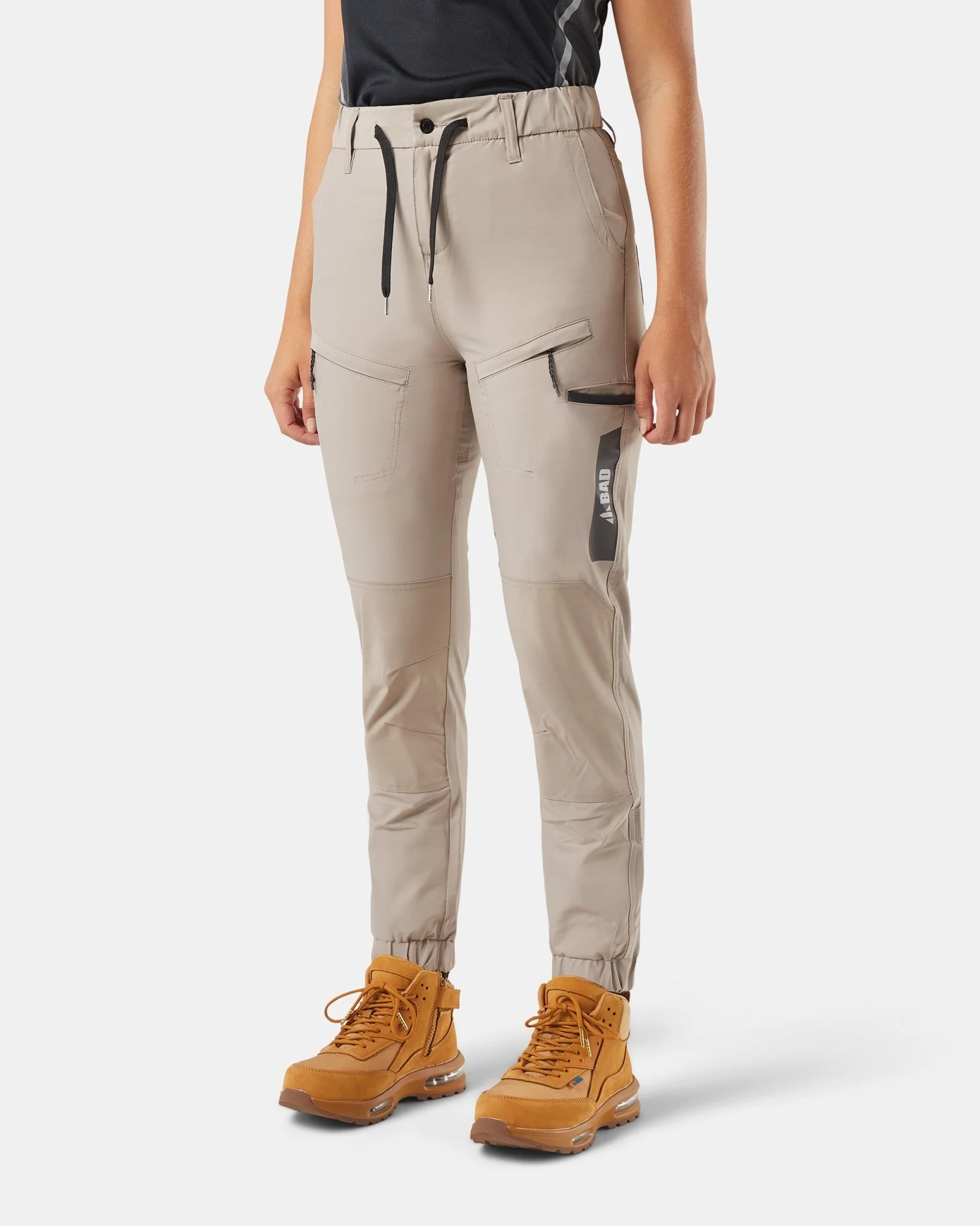 BAD WOMENS NEXTâ„¢ WATERPROOF ELASTIC WAIST CUFFED WORK PANTS - Image 17