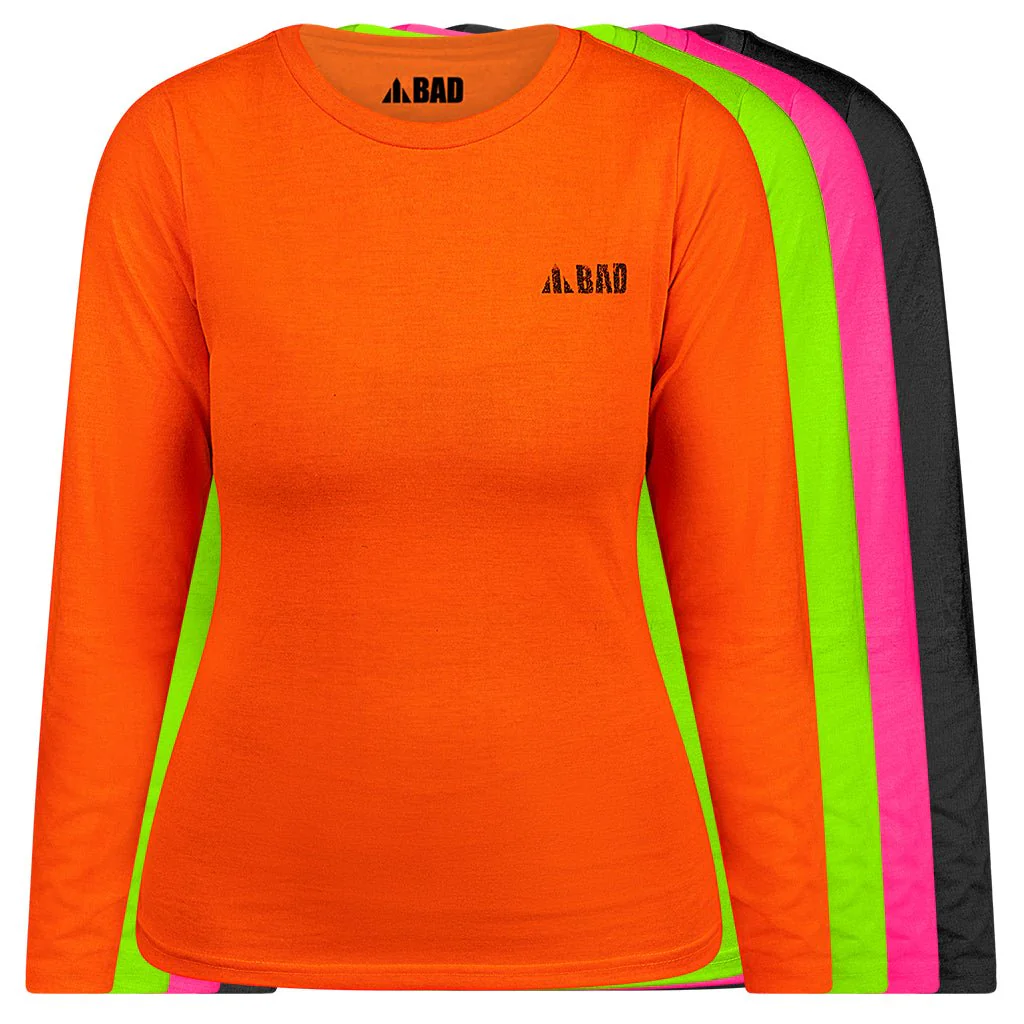 BADĀ® WOMENS TRADEMARK HI-VIS L/S T-SHIRT