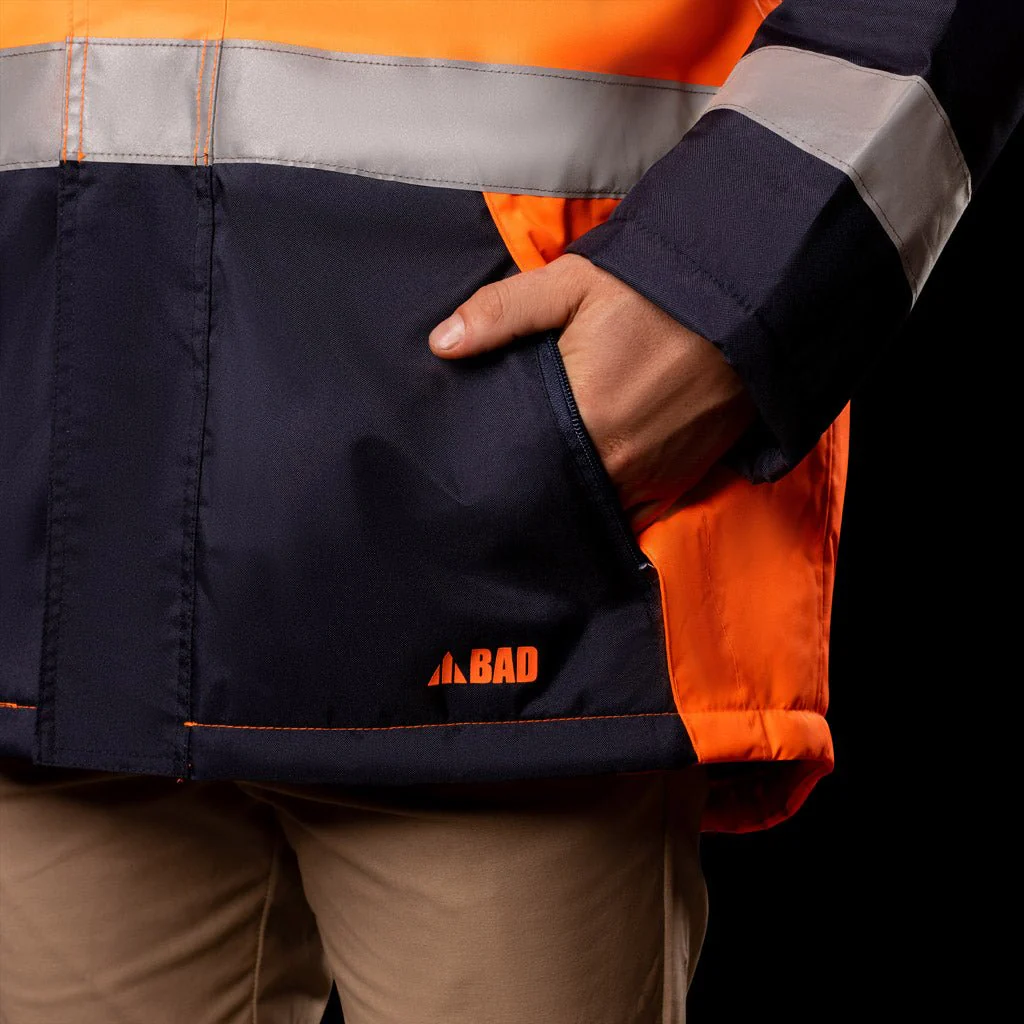 WATERPROOF HI-VIS PARKA JACKET WITH 3M TAPE - Image 11