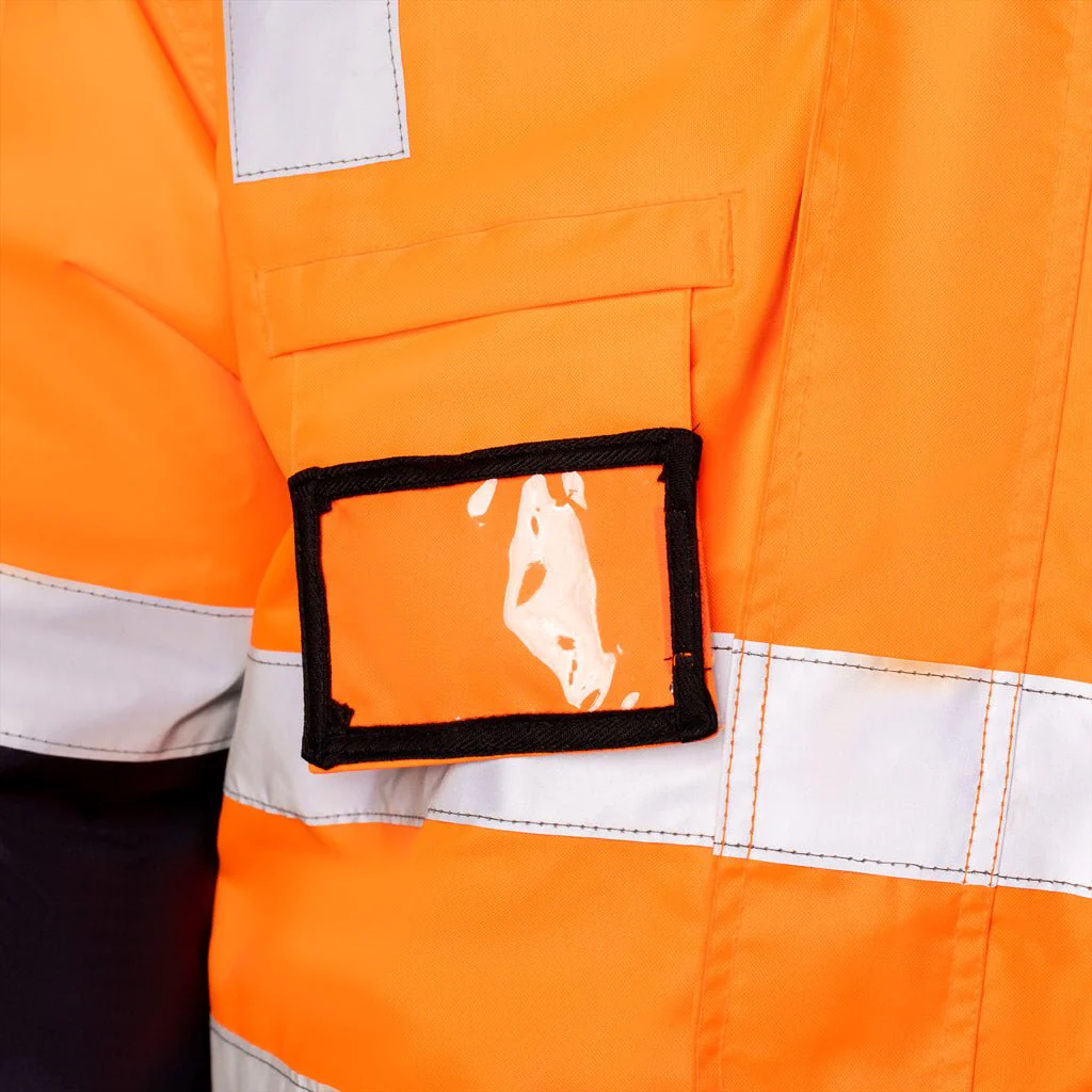 WATERPROOF HI-VIS PARKA JACKET WITH 3M TAPE - Image 12