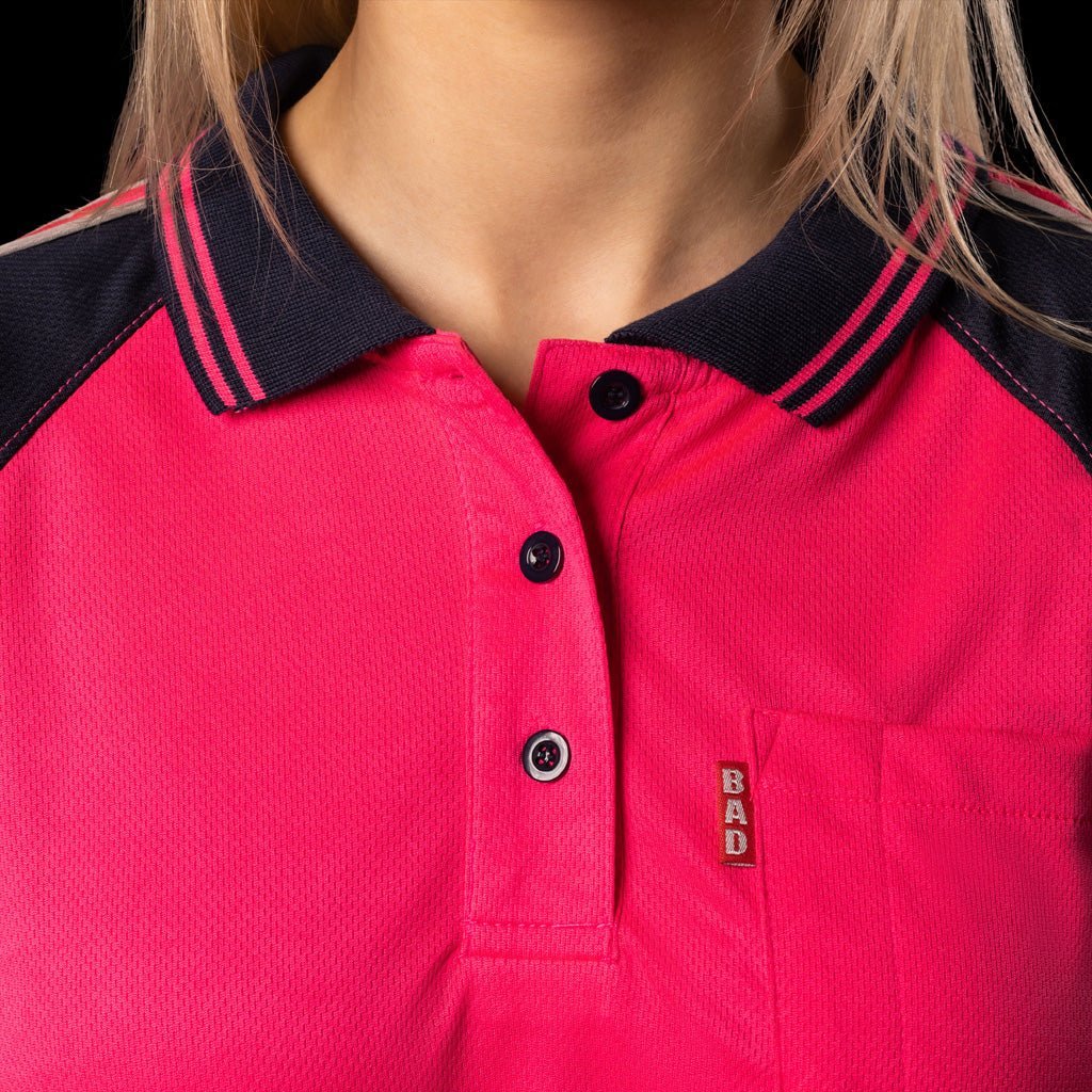 WOMEN'S HI-VIS S/S POLO SHIRT - Image 11